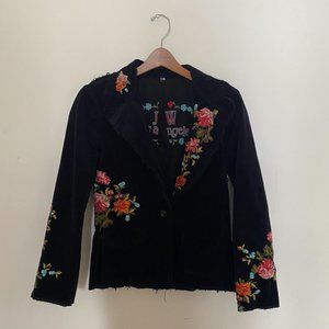 JW (Johnny Was) Los Angeles embroidered blazer